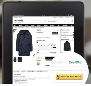 Die Option "Bezahlen mit Amazon" in einem Online Store